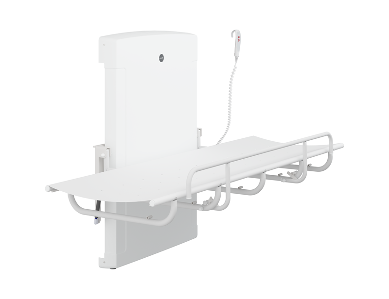 SCT 1000 shower change table , electrically height adjustable