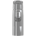 Einhand-Waschtischbatterie mit langem Drehhahn und bügelförmigem Bediengriff