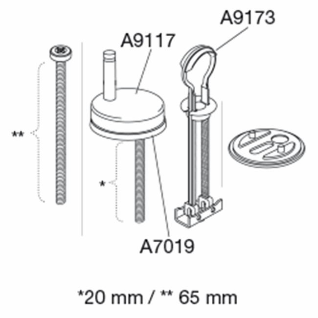 Universal flex toggle hinge