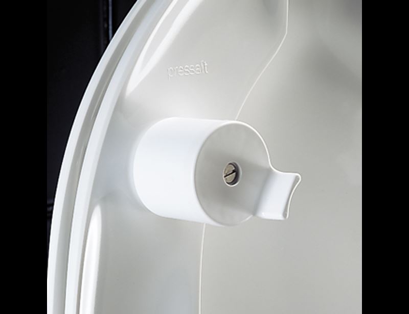 Toilet seat Ergosit with cover, 50 mm raised