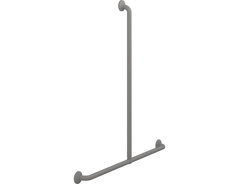 PLUS grab bar combination for shower, 39.4" x 42.9"