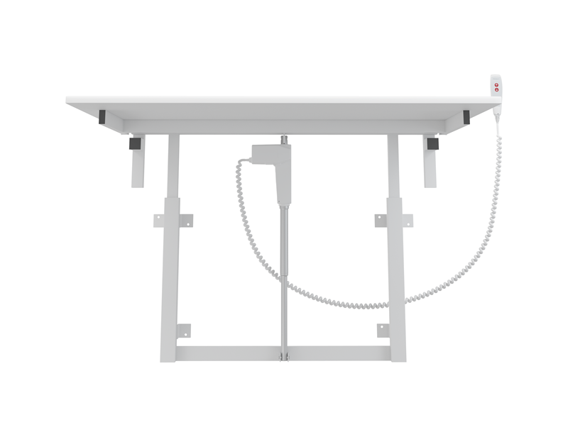 Changing table, 31.5" x 55.1", electrically height adjustable, foldable