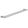 Pressalit Style Towel rack, double, 31.89", brushed steel