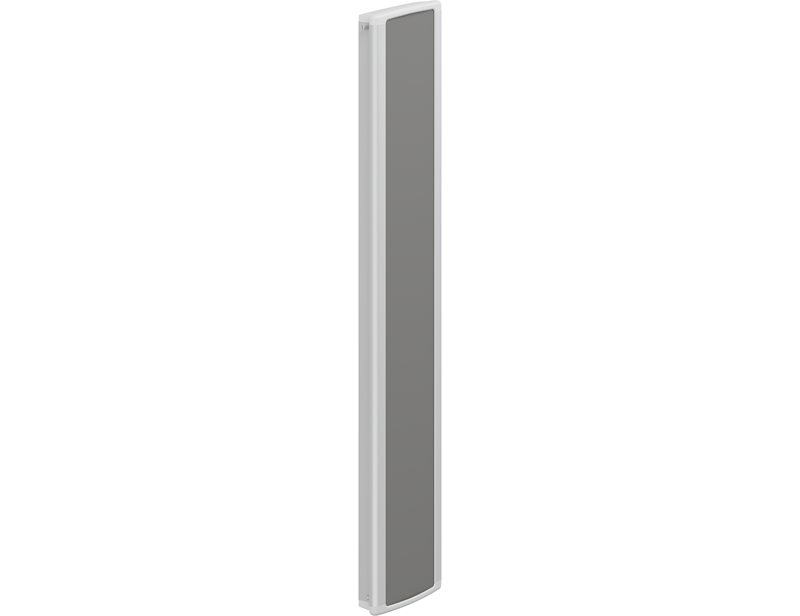 PLUS wall track, 15.7'', right-grooved, for vertical mounting