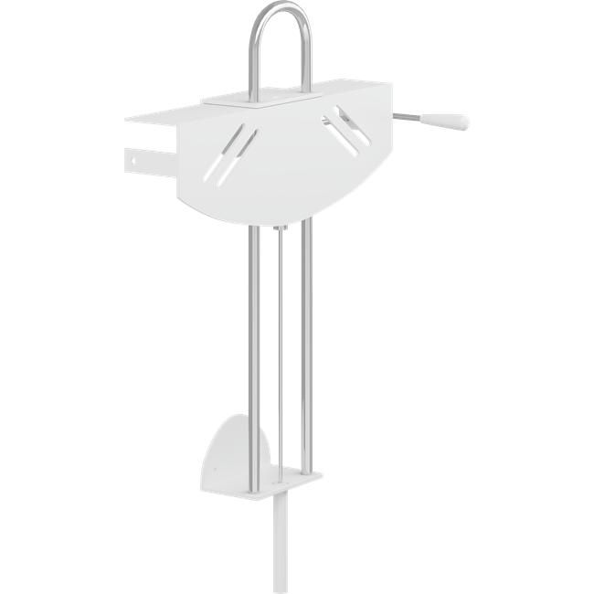 VALUE wash basin bracket, manually height adjustable with gas cylinder