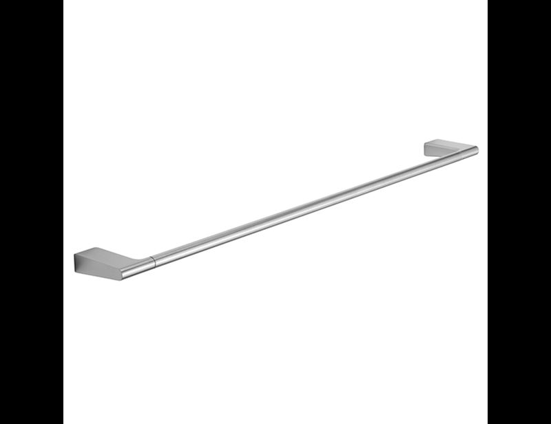 Pressalit Style Towel rack, single, 31.89", brushed steel
