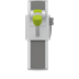 PLUS Stützklappgriff, 850 mm Ausladung, rechtsbedient