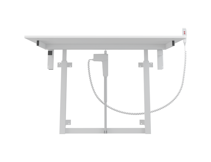 Changing table, 31.5" x 35.4", electrically height adjustable, foldable