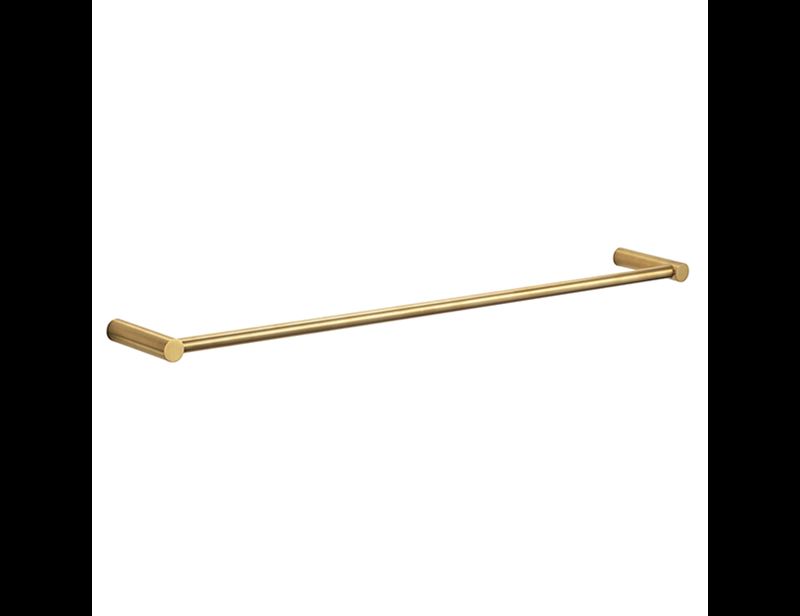 Pressalit Choice Towel holder, single, 60 x 8,5 cm, brushed brass