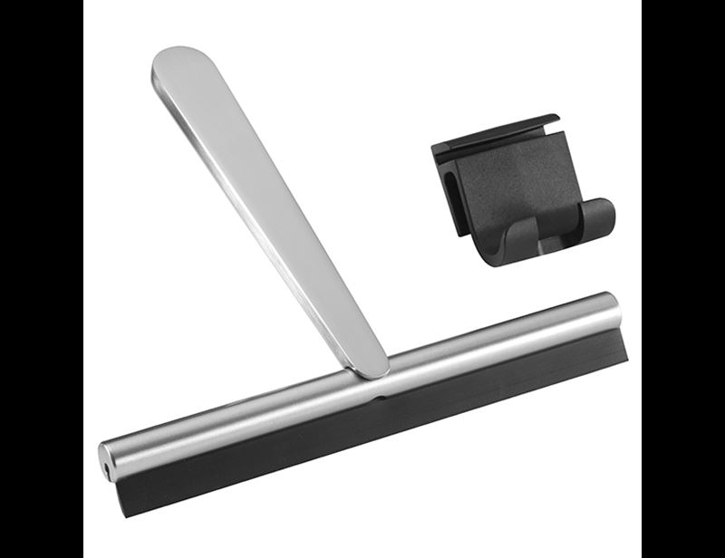 Pressalit Style Shower squeegee, brushed steel