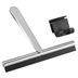 Pressalit Style Wiper, brushed steel