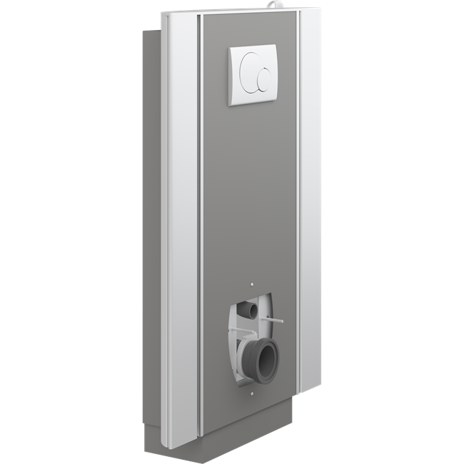 SELECT TL2 toilet lifter with side profiles, for floor outlet