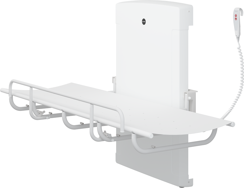 SCT 1000 shower change table , electrically height adjustable