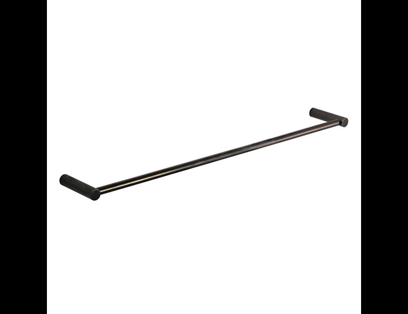Pressalit Choice Porte-serviettes 60 x 8,5 cm, simple, chrome noir
