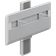PLUS wash basin bracket with lever control, manually height adjustable