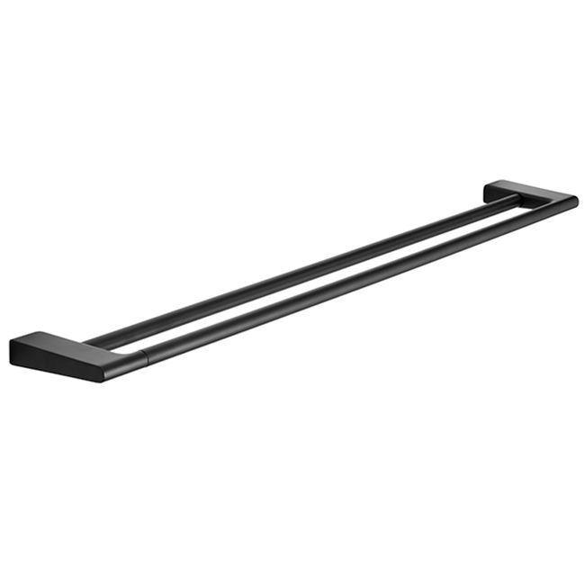 Pressalit Style Towel rack, double, 31.89", matt black