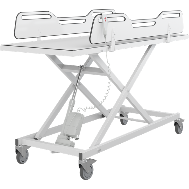 MCT 3 change trolley, electrically height adjustable