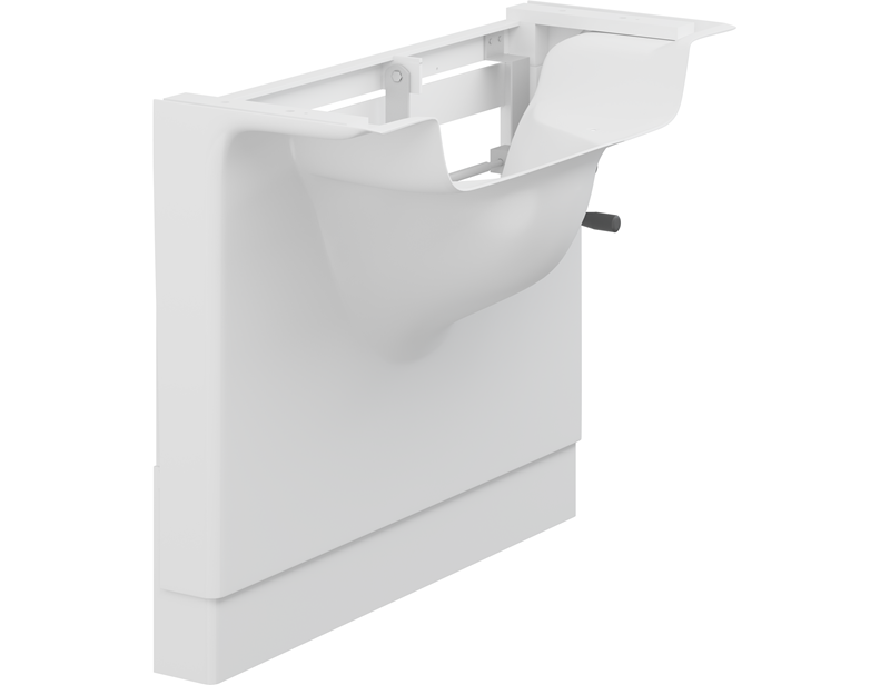 MATRIX support de lavabo à commande manuelle, réglable en hauteur