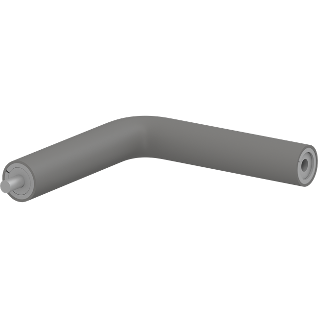 PLUS 90° angle handrail 154 x 154 mm with joint