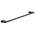 Pressalit Style Towel rack, single, 24.02", matt black