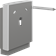 SELECT Waschtisch-Lifter, bodenstehend mit Wandbefestigung, elektrisch höhenverstellbar mit Betätigungshebel