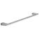 Pressalit Style Towel rack, single, 24.02", brushed steel