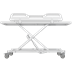 MCT 5 change trolley, manually height adjustable