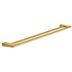 Pressalit Style Towel rail bar, double, 810 mm, brushed brass