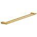 Pressalit Style Towel rack, double, 31.89", brushed brass