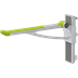 PLUS support arm with integrated counter-balance, 700 mm, left hand operated