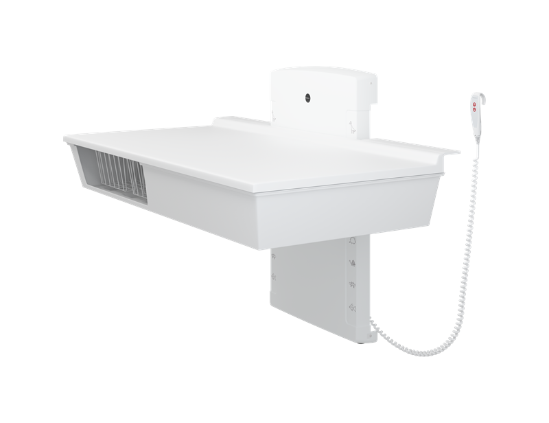 Changing table, 31.5" x 70.9", electrically height adjustable