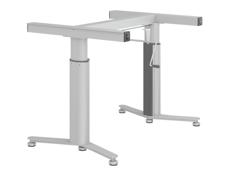 Lift for countertop, manually height adjustable