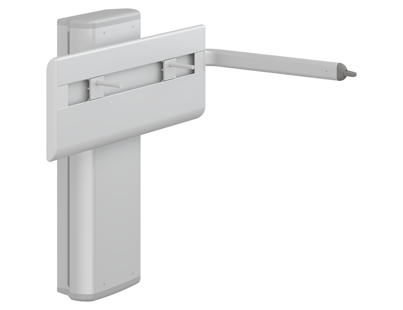 PLUS wash basin bracket with lever control, electrically height adjustable
