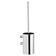 Pressalit Choice Toilet brush for wall, polished steel