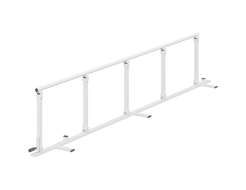 Safety rail 1400 mm, foldable