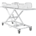 MCT 5 change trolley, manually height adjustable