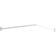 Svingbar bruseforhængsstang, 1530 x 1530 mm