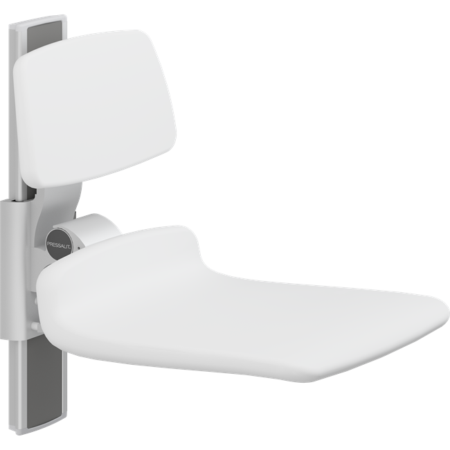 PLUS shower seat 450, manually height adjustable