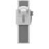 PLUS Stützklappgriff, 700 mm Ausladung, rechtsbedient