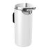 Pressalit Style Distributeur de savon, chrome/blanc