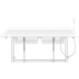 Table à langer, 800 x 1800 mm, réglable en hauteur électriquement