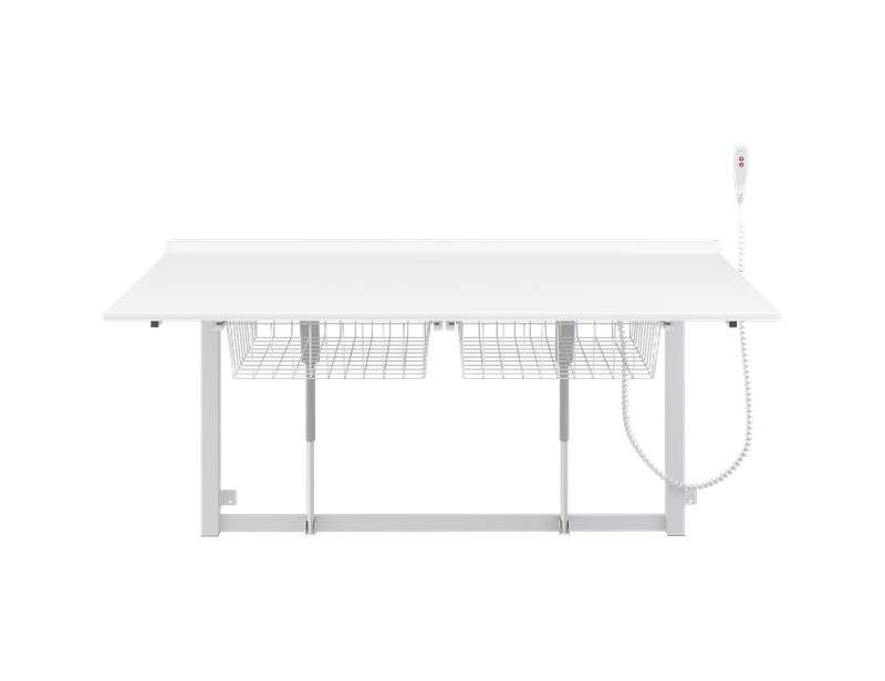 Changing table, 31.5" x 70.9", electrically height adjustable