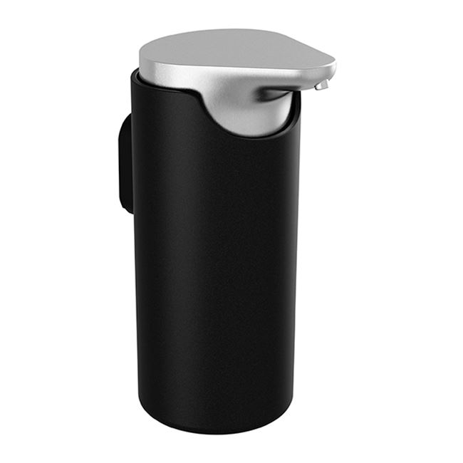 Pressalit Style Soap dispenser, brushed steel/black