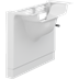 MATRIX manual basin unit, height adjustable