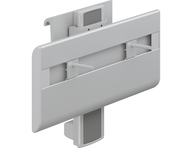 PLUS sink bracket with lever control, manually vertical and horizontal adjustable