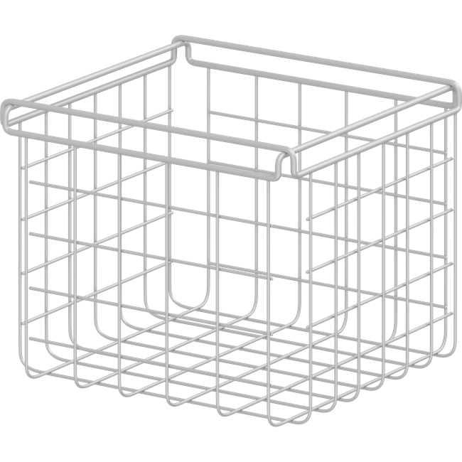 Basket for wash cloths, 8.4" x 8.4" x 174"