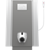 SELECT TL2 toilet lifter with side profiles, for wall outlet