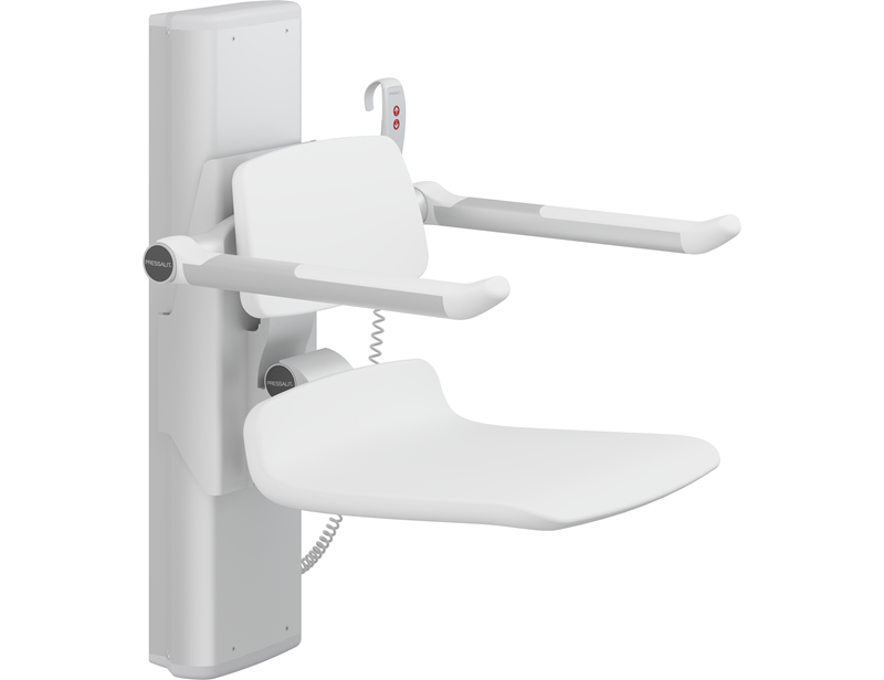 PLUS shower seat 450, electrically height adjustable