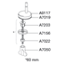 Universal hinge with lift-off