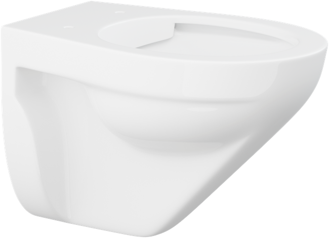 WC, wandhängend und spülrandlos, 540 mm